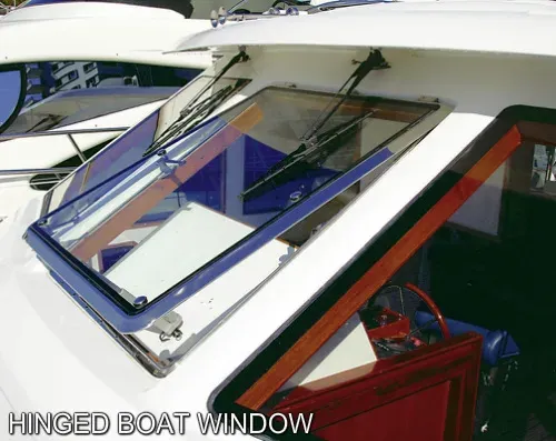 Stainless Steel Hinged Boat Window